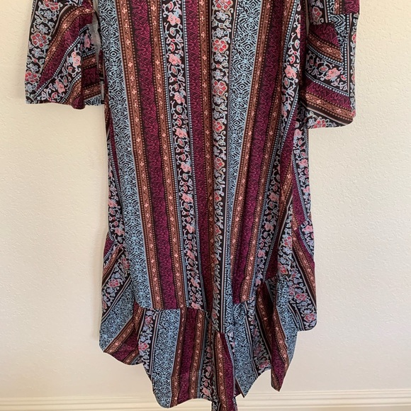 Bohemian Printed Dress, New - Picture 8 of 11